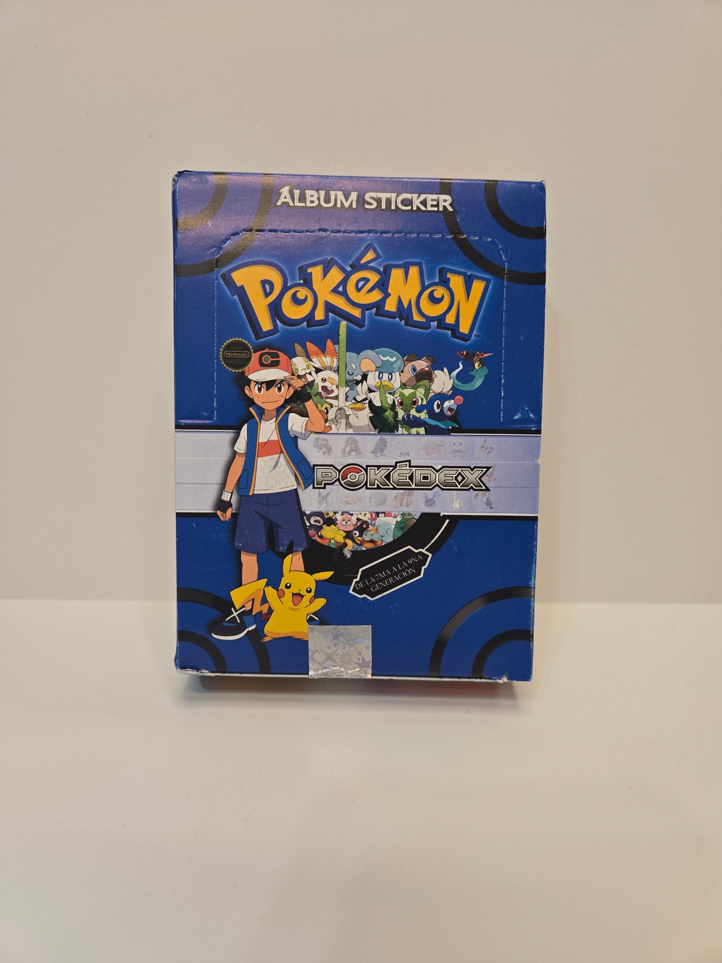 Pokémon Album Sticker Pokedex Pack Blue