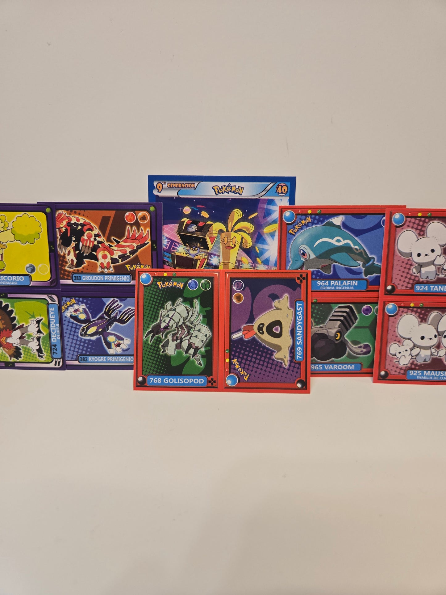 Pokémon Album Sticker Pokedex Pack Blue