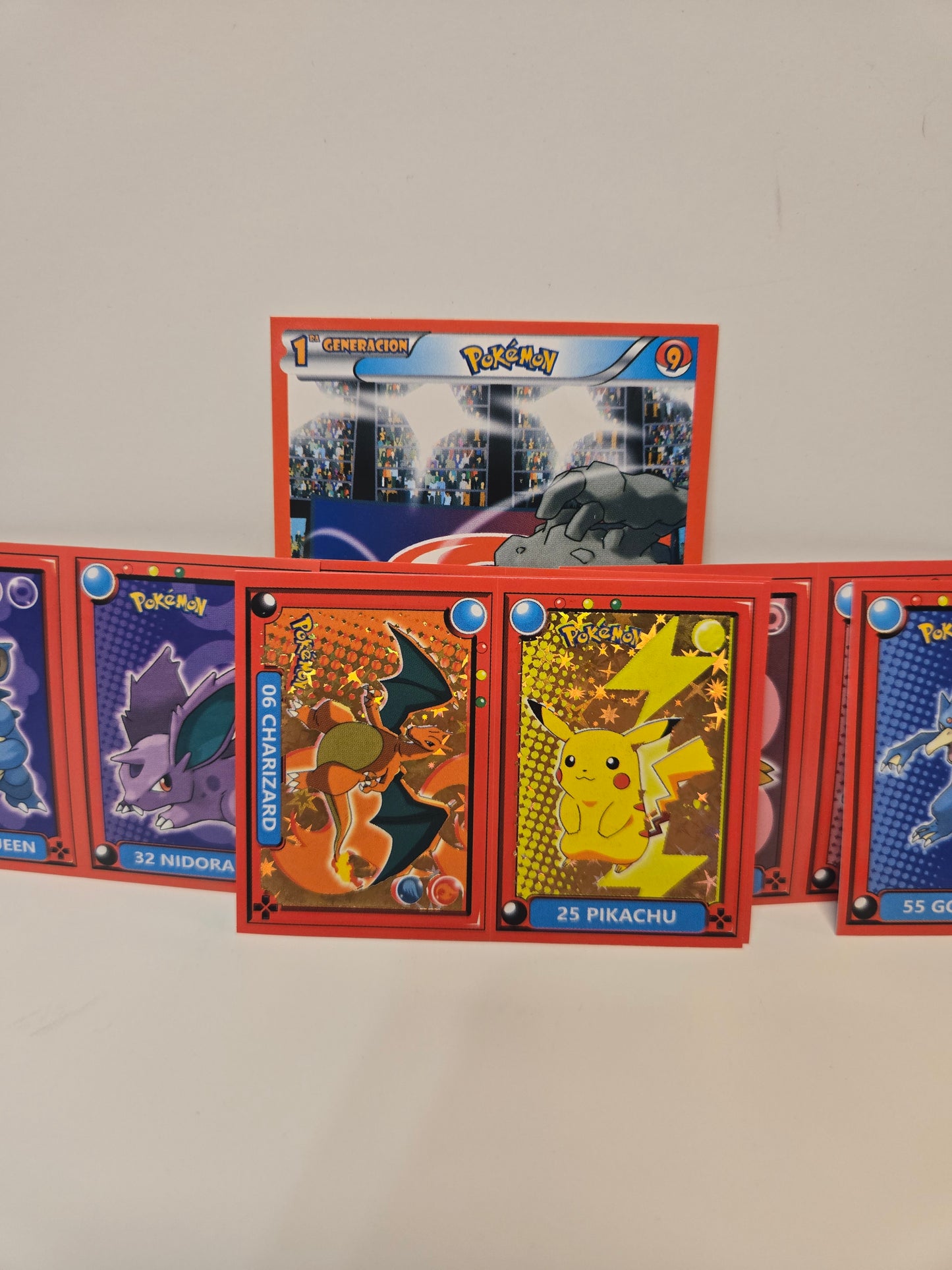Pokémon Album Sticker Pokedex Pack Red