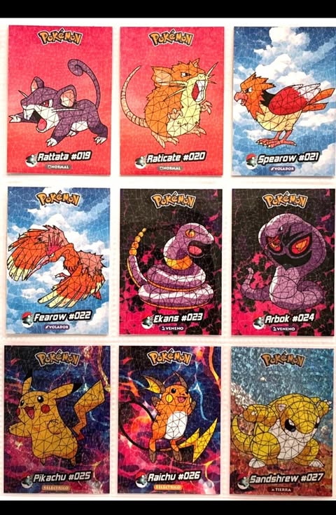Pokémon TCG: Stained Glass Crystal Card Packs (Peru)