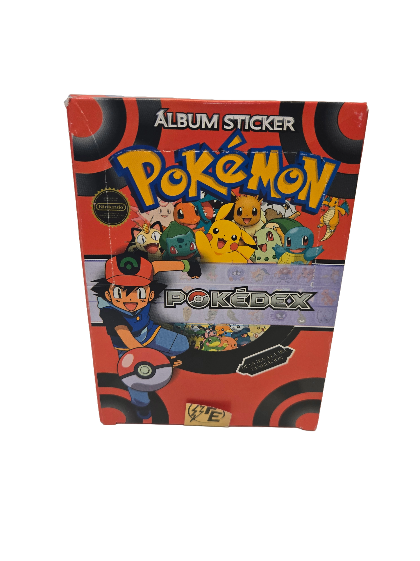 Pokémon Album Sticker Pokedex Pack Red