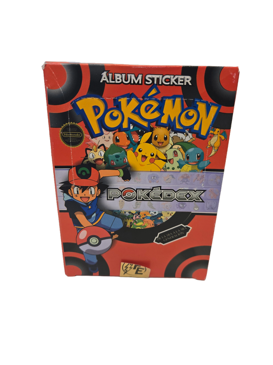 Pokémon Album Sticker Pokedex Pack Red