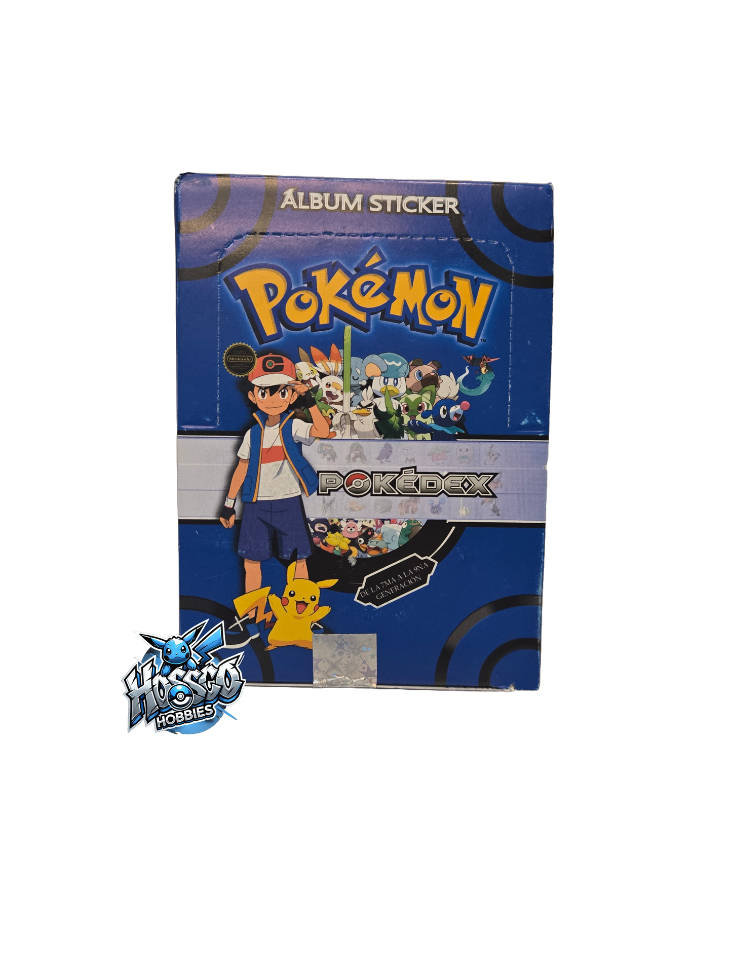 Pokémon Album Sticker Pokedex Pack Blue