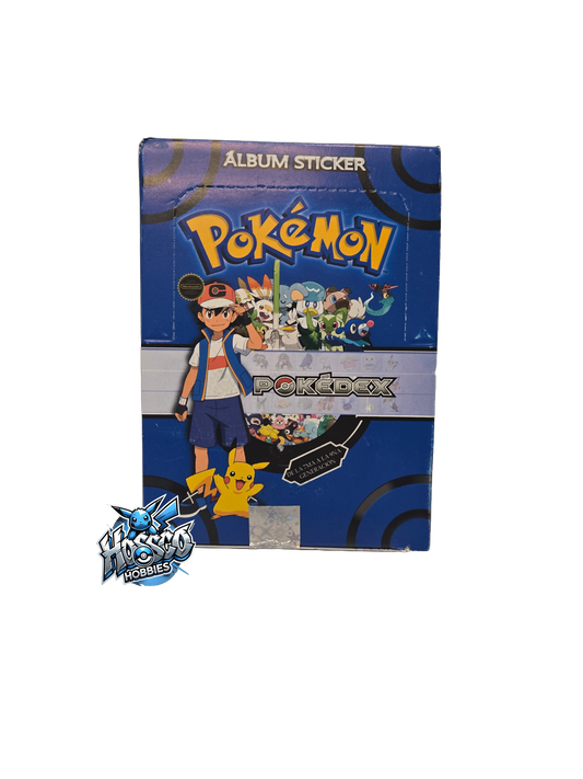 Pokémon Album Sticker Pokedex Pack Blue